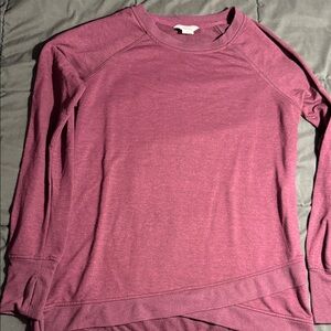 Women's Purple Long Sleeve top
